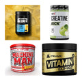 Wettkampfvorbereitung: ESN ISOCLEAR + MST Creatine + 2 weitere – alle enthaltenen Artikel