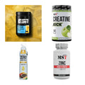 Wettkampfvorbereitung: ESN ISOCLEAR + MST Creatine + 2 weitere – alle enthaltenen Artikel
