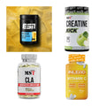 Wettkampfvorbereitung: ESN ISOCLEAR + MST Creatine + 2 weitere – alle enthaltenen Artikel