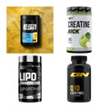 Wettkampfvorbereitung: ESN ISOCLEAR + MST Creatine + 2 weitere – alle enthaltenen Artikel