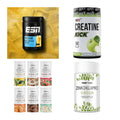 Wettkampfvorbereitung: ESN ISOCLEAR + MST Creatine + 2 weitere – alle enthaltenen Artikel