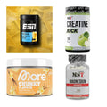 Wettkampfvorbereitung: ESN ISOCLEAR + MST Creatine + 2 weitere – alle enthaltenen Artikel
