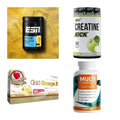 Wettkampfvorbereitung: ESN ISOCLEAR + MST Creatine + 2 weitere – alle enthaltenen Artikel