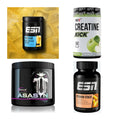 Wettkampfvorbereitung: ESN ISOCLEAR + MST Creatine + 2 weitere – alle enthaltenen Artikel