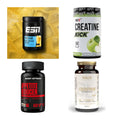 Wettkampfvorbereitung: ESN ISOCLEAR + MST Creatine + 2 weitere – alle enthaltenen Artikel