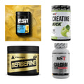 Wettkampfvorbereitung: ESN ISOCLEAR + MST Creatine + 2 weitere – alle enthaltenen Artikel