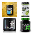 Wettkampfvorbereitung: ESN ISOCLEAR + MST Creatine + 2 weitere – alle enthaltenen Artikel