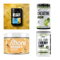 Wettkampfvorbereitung: ESN ISOCLEAR + MST Creatine + 2 weitere – alle enthaltenen Artikel