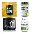 Wettkampfvorbereitung: ESN ISOCLEAR + MST Creatine + 2 weitere – alle enthaltenen Artikel