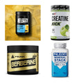 Wettkampfvorbereitung: ESN ISOCLEAR + MST Creatine + 2 weitere – alle enthaltenen Artikel