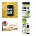 Wettkampfvorbereitung: ESN ISOCLEAR + MST Creatine + 2 weitere – alle enthaltenen Artikel