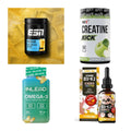 Wettkampfvorbereitung: ESN ISOCLEAR + MST Creatine + 2 weitere – alle enthaltenen Artikel