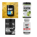 Wettkampfvorbereitung: ESN ISOCLEAR + MST Creatine + 2 weitere – alle enthaltenen Artikel