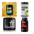 Wettkampfvorbereitung: ESN ISOCLEAR + MST Creatine + 2 weitere – alle enthaltenen Artikel