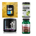 Wettkampfvorbereitung: ESN ISOCLEAR + MST Creatine + 2 weitere – alle enthaltenen Artikel