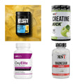 Wettkampfvorbereitung: ESN ISOCLEAR + MST Creatine + 2 weitere – alle enthaltenen Artikel