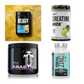 Wettkampfvorbereitung: ESN ISOCLEAR + MST Creatine + 2 weitere – alle enthaltenen Artikel