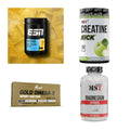 Wettkampfvorbereitung: ESN ISOCLEAR + MST Creatine + 2 weitere – alle enthaltenen Artikel