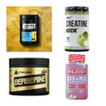 Wettkampfvorbereitung: ESN ISOCLEAR + MST Creatine + 2 weitere – alle enthaltenen Artikel