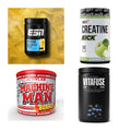 Wettkampfvorbereitung: ESN ISOCLEAR + MST Creatine + 2 weitere – alle enthaltenen Artikel