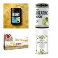 Wettkampfvorbereitung: ESN ISOCLEAR + MST Creatine + 2 weitere – alle enthaltenen Artikel