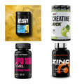 Wettkampfvorbereitung: ESN ISOCLEAR + MST Creatine + 2 weitere – alle enthaltenen Artikel