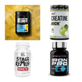 Wettkampfvorbereitung: ESN ISOCLEAR + MST Creatine + 2 weitere – alle enthaltenen Artikel