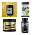 Wettkampfvorbereitung: ESN ISOCLEAR + MST Creatine + 2 weitere – alle enthaltenen Artikel