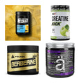 Wettkampfvorbereitung: ESN ISOCLEAR + MST Creatine + 2 weitere – alle enthaltenen Artikel