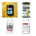 Wettkampfvorbereitung: ESN ISOCLEAR + MST Creatine + 2 weitere – alle enthaltenen Artikel