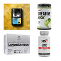 Wettkampfvorbereitung: ESN ISOCLEAR + MST Creatine + 2 weitere – alle enthaltenen Artikel