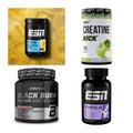 Wettkampfvorbereitung: ESN ISOCLEAR + MST Creatine + 2 weitere – alle enthaltenen Artikel