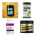 Wettkampfvorbereitung: ESN ISOCLEAR + MST Creatine + 2 weitere – alle enthaltenen Artikel