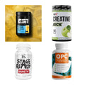Wettkampfvorbereitung: ESN ISOCLEAR + MST Creatine + 2 weitere – alle enthaltenen Artikel