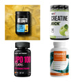 Wettkampfvorbereitung: ESN ISOCLEAR + MST Creatine + 2 weitere – alle enthaltenen Artikel