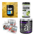Wettkampfvorbereitung: ESN ISOCLEAR + MST Creatine + 2 weitere – alle enthaltenen Artikel
