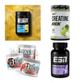 Wettkampfvorbereitung: ESN ISOCLEAR + MST Creatine + 2 weitere – alle enthaltenen Artikel