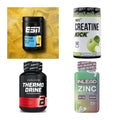 Wettkampfvorbereitung: ESN ISOCLEAR + MST Creatine + 2 weitere – alle enthaltenen Artikel