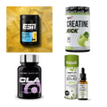 Wettkampfvorbereitung: ESN ISOCLEAR + MST Creatine + 2 weitere – alle enthaltenen Artikel