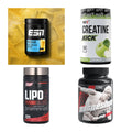 Wettkampfvorbereitung: ESN ISOCLEAR + MST Creatine + 2 weitere – alle enthaltenen Artikel