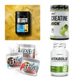 Wettkampfvorbereitung: ESN ISOCLEAR + MST Creatine + 2 weitere – alle enthaltenen Artikel
