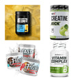 Wettkampfvorbereitung: ESN ISOCLEAR + MST Creatine + 2 weitere – alle enthaltenen Artikel