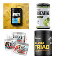 Wettkampfvorbereitung: ESN ISOCLEAR + MST Creatine + 2 weitere – alle enthaltenen Artikel
