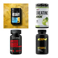 Wettkampfvorbereitung: ESN ISOCLEAR + MST Creatine + 2 weitere – alle enthaltenen Artikel