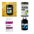 Wettkampfvorbereitung: ESN ISOCLEAR + MST Creatine + 2 weitere – alle enthaltenen Artikel