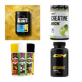 Wettkampfvorbereitung: ESN ISOCLEAR + MST Creatine + 2 weitere – alle enthaltenen Artikel