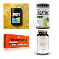 Wettkampfvorbereitung: ESN ISOCLEAR + MST Creatine + 2 weitere – alle enthaltenen Artikel