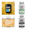 Wettkampfvorbereitung: ESN ISOCLEAR + MST ArgiZinc + 2 weitere – alle enthaltenen Artikel