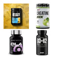 Wettkampfvorbereitung: ESN ISOCLEAR + MST Creatine + 2 weitere – alle enthaltenen Artikel