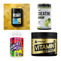 Wettkampfvorbereitung: ESN ISOCLEAR + MST Creatine + 2 weitere – alle enthaltenen Artikel